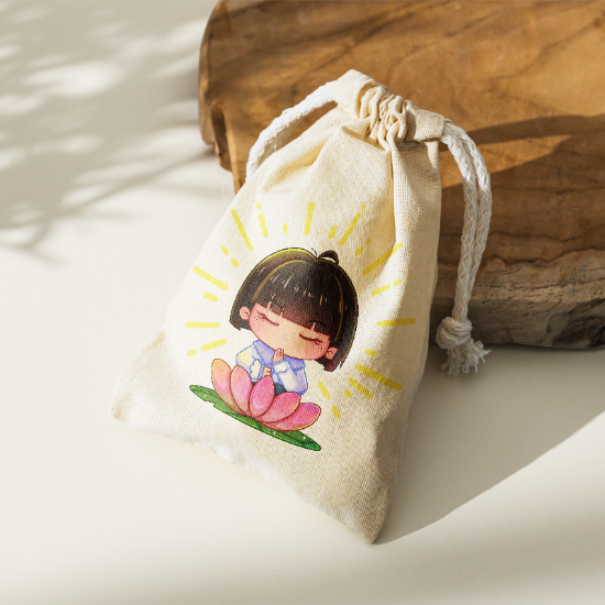 图片 束口帆布袋